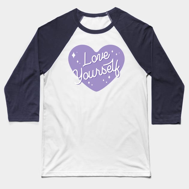 BTS love yourself Baseball T-Shirt by Oricca